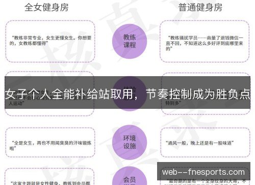 女子个人全能补给站取用，节奏控制成为胜负点